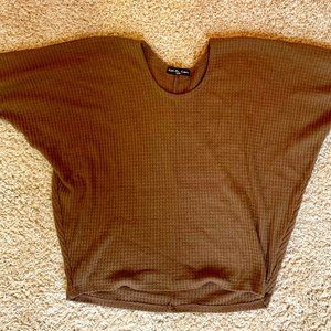 Kim & Cami 3/4 Sleeve Sweater Top